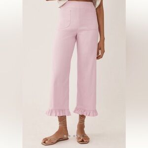 Anthropologie Maeve Colette Pants - Ruffle edition